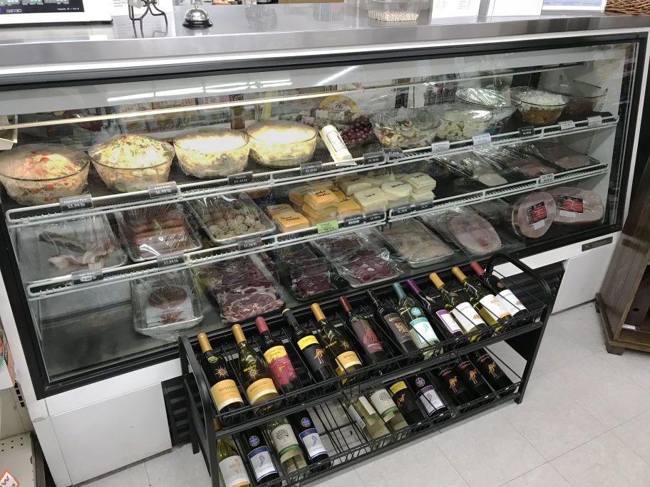 Fresh salads, deli meats and cheeses, prepared right here in our island kitchen.
