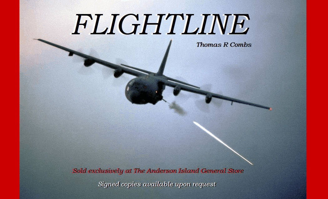 Tom Combs' book Flightline available exclusively at the General Store.